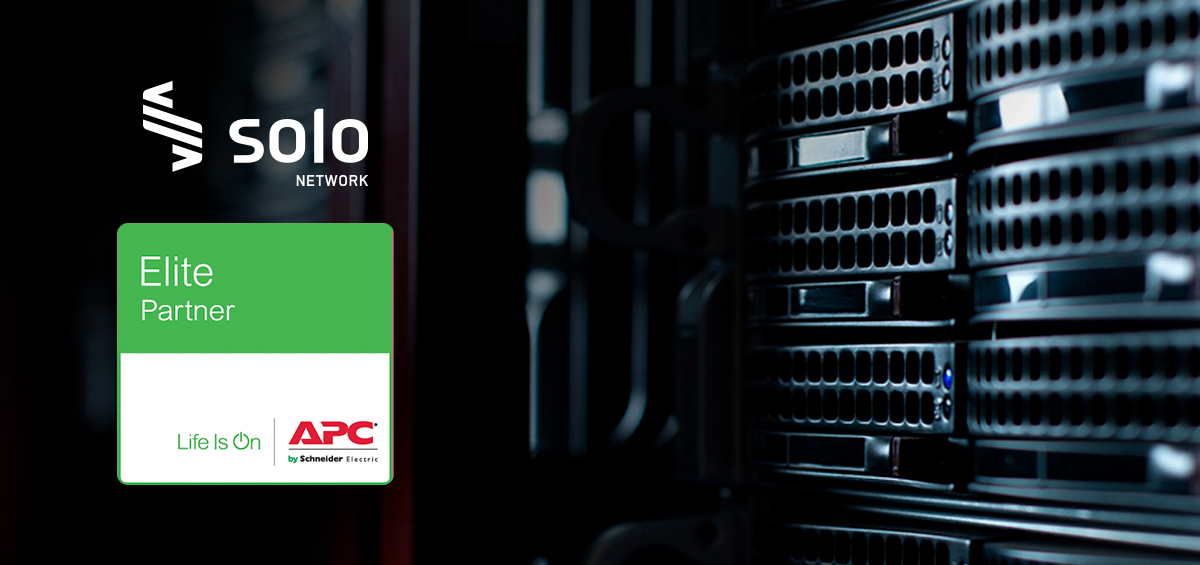 Solo Network agora é Elite Partner APC by Schneider Electric