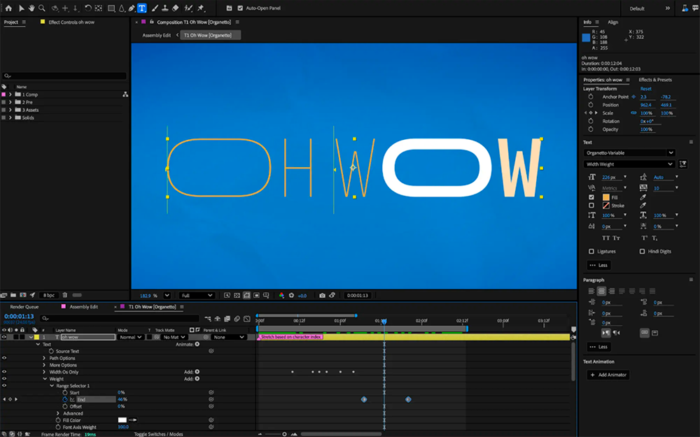 After Effects Melhorias